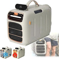 Mobiele airco Specialbiegebuy Draagbare Airconditioner 4700BTU Als Tentairco, 5–8 m2, stil 45dB., Laag Vermogen, voor Tent, Camper, Bestelwagen