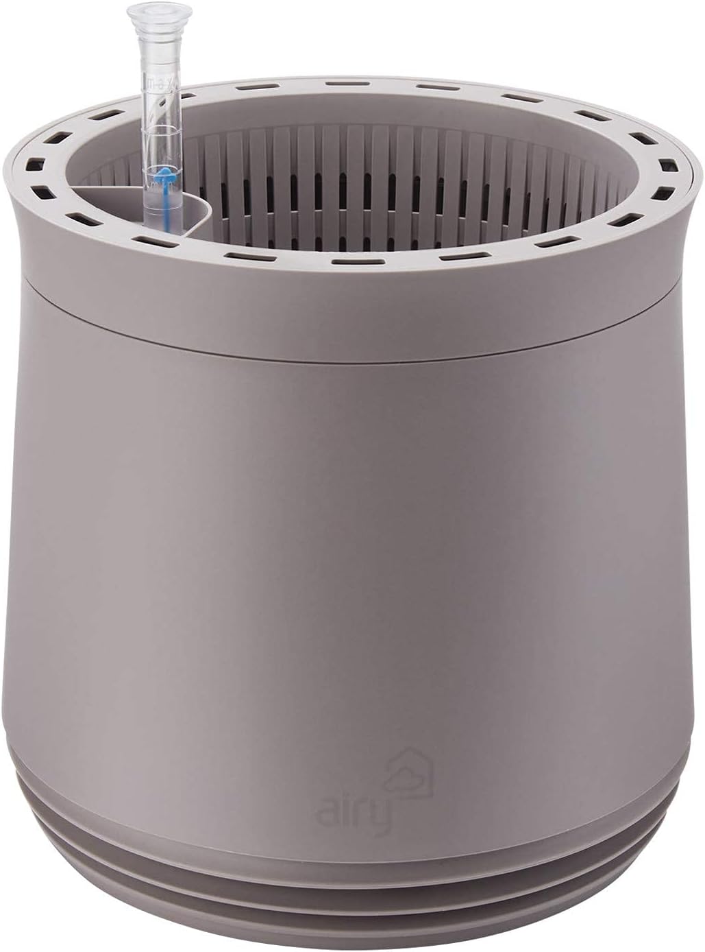 AIRY Luchtreiniger Systeem M, met ca. 20m2 • 1,6L watertank & waterindicator • 2304 grijs-grijs, allergenen & geuren •, Voor ruimtes