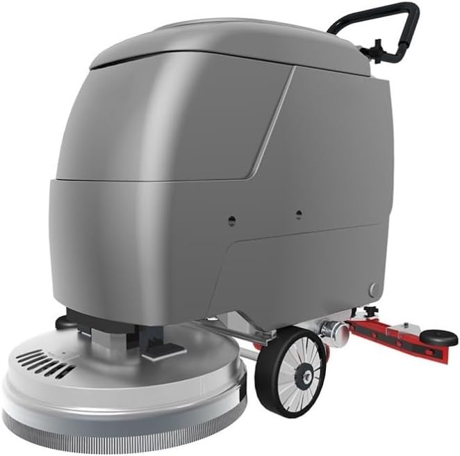 Vloerreinigingsmachine Lijiaxiuyc-101 aangedreven elektrische veegmachine Handgeduwde, commerciële elektrische dweil, fabriekswerkplaats, garage