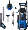 Nilfisk Hogedrukreiniger Premium 200-15 Garden 200 bar, 15 m slang slanghaspel, Power Patio oppervlaktereiniger