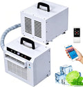 Mobiele airco Draagbare split-systeem airconditioner, 3000 BTU kamerkoeler timer bovenhandgreep, met wifi en afstandsbediening, voor tent, camper