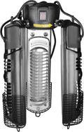 Lacor Elektrische kachel 69423 Verwarmer, 100 x 8,5 cm, met 3 Vouwarmen, Grijs