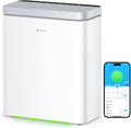 Luchtreiniger GoveeLife Intelligente, dekt tot 300 vierkante meter af, PM2.5-monitor, 3-in-1 filter-luchtreiniger, HEPA-slaapmodus, met app