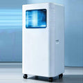Sxpypiz Mobiele airco airconditioning, 8000 BTU, voor grote ruimtes tot 28 m2, met afstandsbediening, intelligente airconditioning, snelle koeling