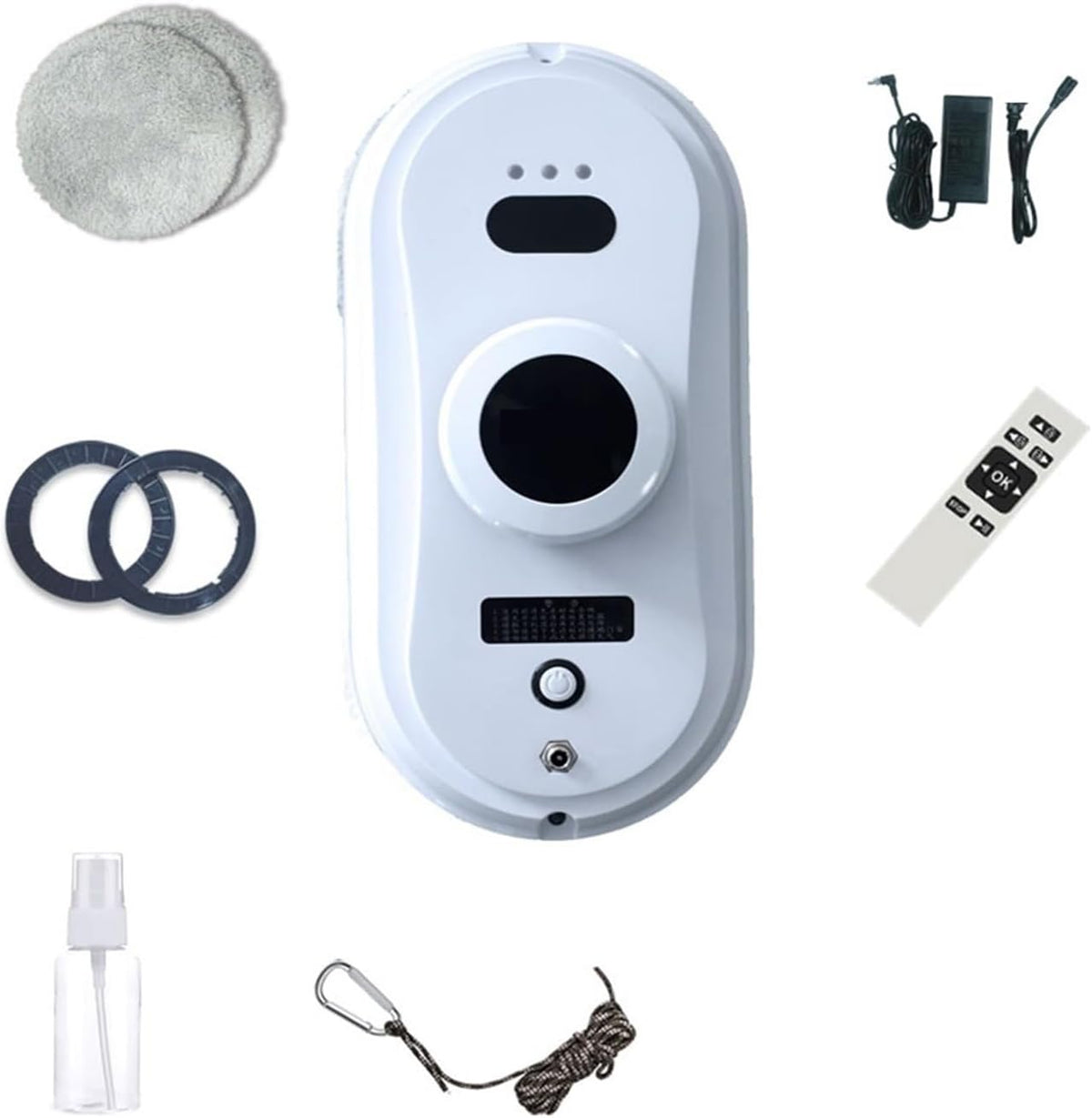 Delura Robotstofzuiger Stofzuiger Glazenwassen Robot Glazenwasser Elektrische, voor Huishoudapparatuur Deep Cleaning