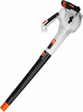 Opfvujikx Ventilator, 20V 1600W 205CFM Snelheid Snoerloze Bladblazer, Met 4.0AH Li Batterij Elektrische Luchtblazer, Handheld Luchtblazer