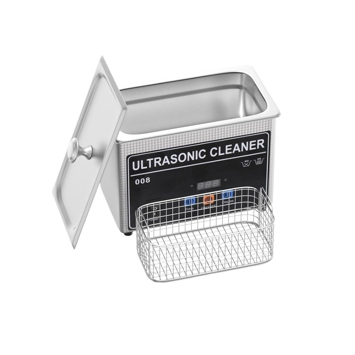 Bingnu Ultrasone reiniger, 800 ml ultrasone reinigingsmachine Ultrasone reinigingsbril