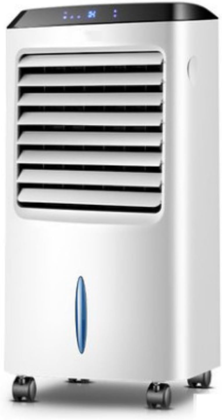 Gwfblid Mobiele airco airconditioning, 10 l, 8 uur, met 3 modi, 3 snelheden, oscillatie 60o, timer, stil, verdampingskoeler, zwenkwielen, ventilator