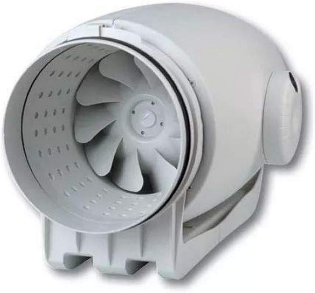 SP Ventilator S&P 5211364600 TD-350/125 Silent T helikopterventilator, 230-240 V, 50/60 Hz, extreem stil