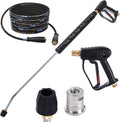 Hogedrukreiniger Kastor Gun Lance 30m Slang en Nozzle, voor Hogedrukreiniger Karcher Kranzle en andere M22