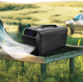 Mobiele airco Draagbare mini-airconditioner, afstandsbediening, voor kamperen, automatische uitschakeltimer, geen installatie vereist