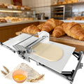 Deegroller XifeZylith Croissant, Voor Bladerdeeg Instelbare Deeg Dikte Van 2-30mm, En Pizza Deegroller, Roestvrijstalen Elektrische Veegmachine