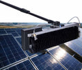 LMzythrop Schoonmaakgereedschap Elektrische reiniging van zonnepanelen, Waterspray+rolborstel PoweredVersion-5.5m/18.04ft