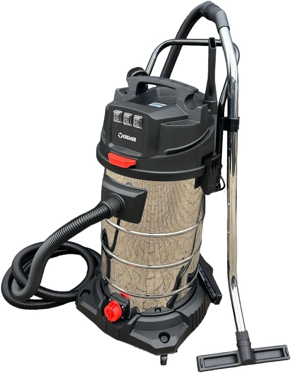 DeTec. Nat- en droogzuiger DeTec. Industriële stofzuiger 3000 W nat droog 100 liter